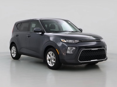 Gray 2022 Kia Soul LX