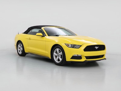 Yellow 2015 Ford Mustang