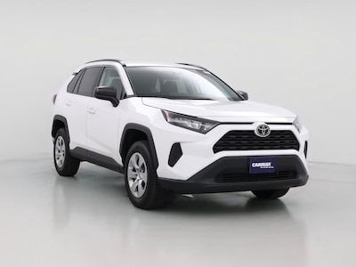 White 2021 Toyota RAV4 LE