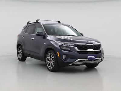 Gray 2021 Kia Seltos SX