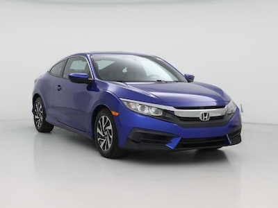 Blue 2017 Honda Civic LX-P