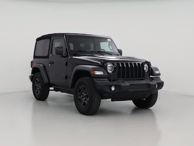 Black 2024 Jeep Wrangler Sport