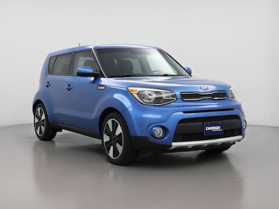 Blue 2017 Kia Soul +