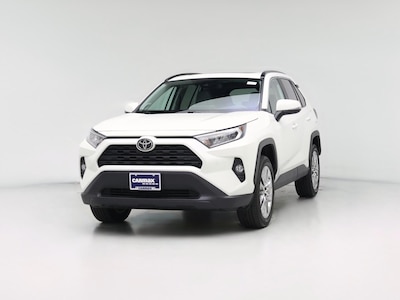 White 2021 Toyota RAV4 XLE Premium
