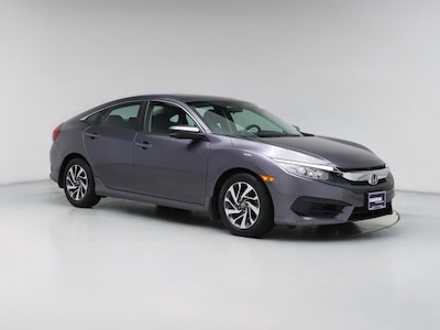 Gray 2016 Honda Civic EX