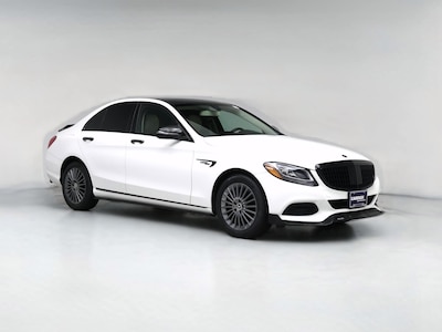 White 2016 Mercedes-Benz C300