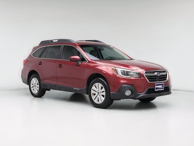 Red 2018 Subaru Outback 2.5I Premium