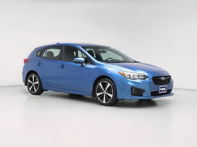 Blue 2017 Subaru Impreza Sport