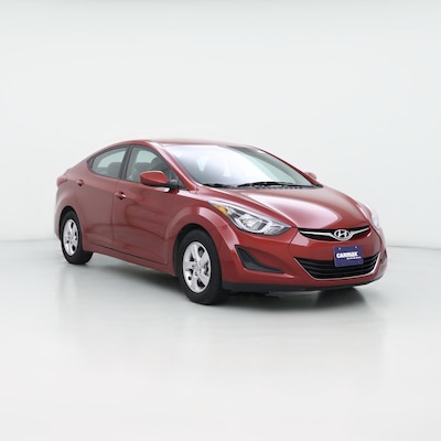Red 2014 Hyundai Elantra SE