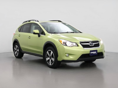 Green 2014 Subaru XV Crosstrek Hybrid Touring