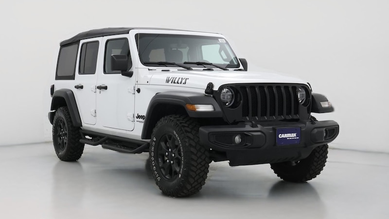 2021 Jeep Wrangler Unlimited Willys Hero Image