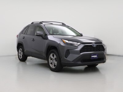 Gray 2022 Toyota RAV4 Hybrid XLE