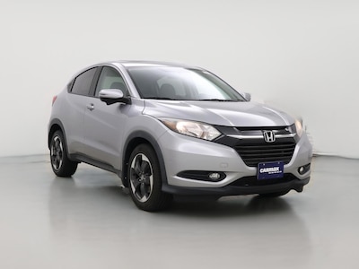 Gray 2018 Honda HR-V EX