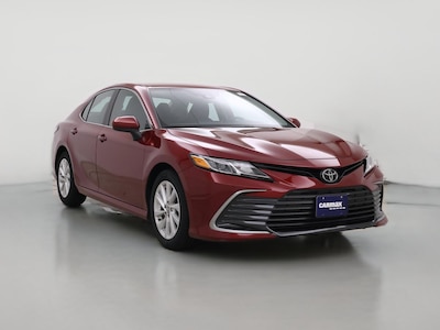 Red 2022 Toyota Camry LE