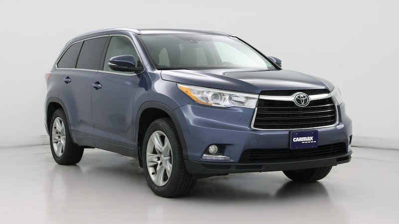 2015 Toyota Highlander Limited Platinum Hero Image