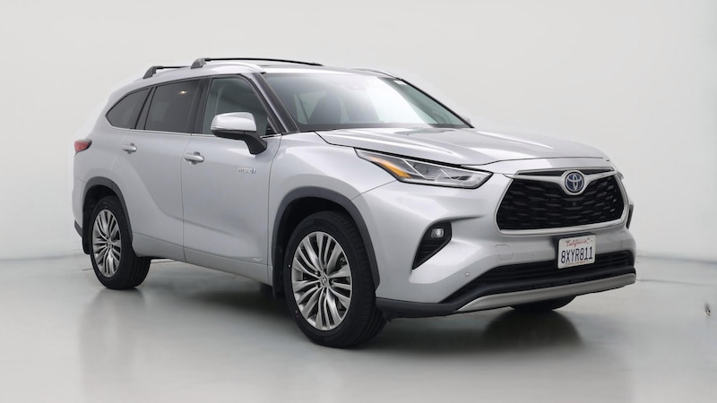 2021 Toyota Highlander Platinum Hero Image