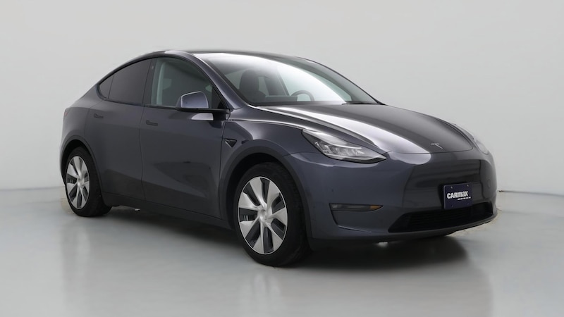 2021 Tesla Model Y Long Range Hero Image