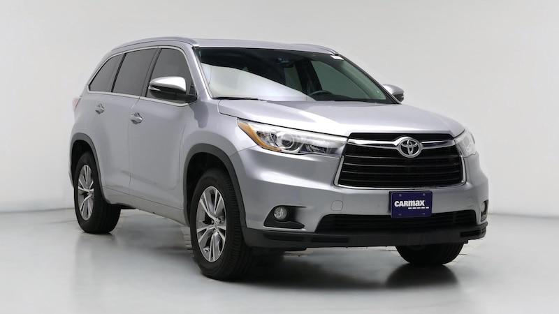 2015 Toyota Highlander XLE Hero Image