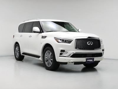 White 2018 Infiniti QX80