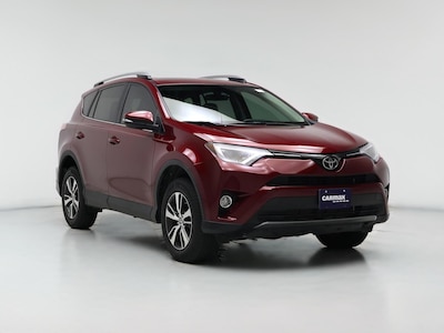 Red 2018 Toyota RAV4 XLE