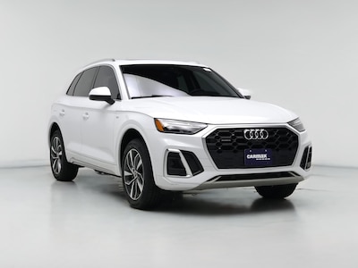 White 2022 Audi Q5 S-Line Premium Plus