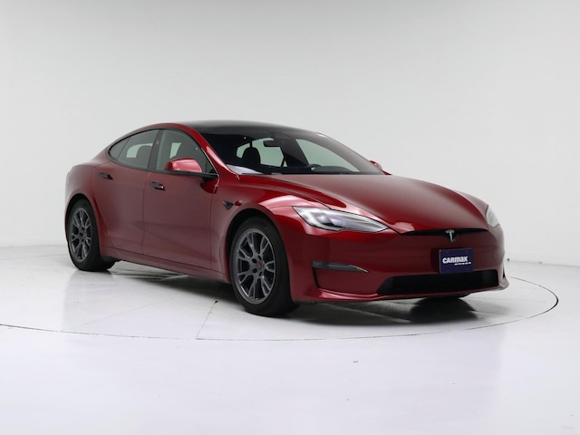 Red 2023 Tesla Model S Sedan Automatic
