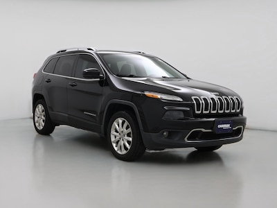 Black 2017 Jeep Cherokee Limited