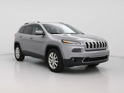 Silver 2015 Jeep Cherokee Limited