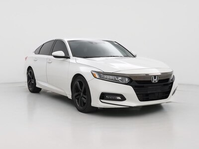 White 2018 Honda Accord Sport