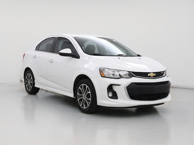 White 2017 Chevrolet Sonic LT