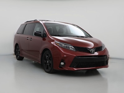 Red 2020 Toyota Sienna SE Premium