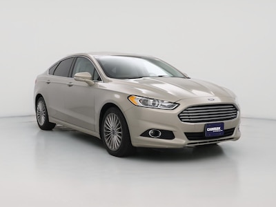 Tan 2016 Ford Fusion Titanium
