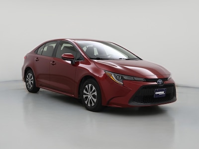 Red 2022 Toyota Corolla Hybrid LE