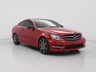 Red 2014 Mercedes-Benz C250