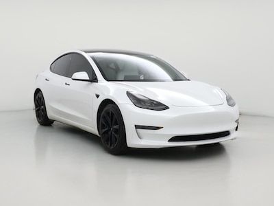 White 2021 Tesla Model 3 Standard Range Plus