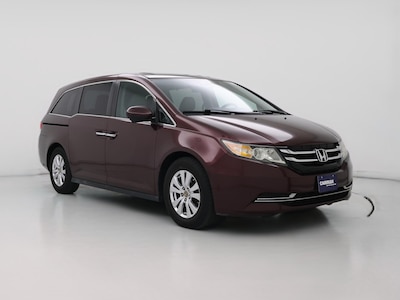 Red 2014 Honda Odyssey EX-L