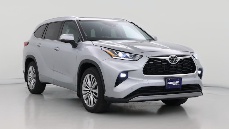 2023 Toyota Highlander Platinum Hero Image