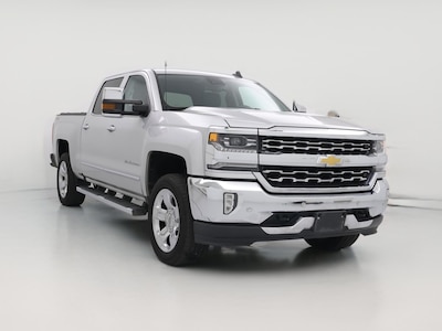 Silver 2016 Chevrolet Silverado 1500 LTZ
