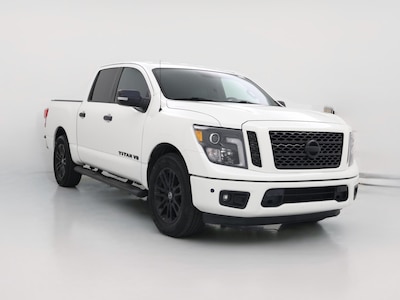 White 2018 Nissan Titan SL