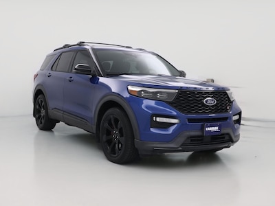 Blue 2020 Ford Explorer ST