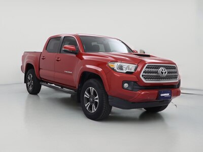 Red 2017 Toyota Tacoma TRD Sport