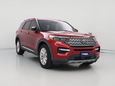 Red 2020 Ford Explorer Limited