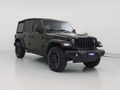 Green 2022 Jeep Wrangler Unlimited Willys