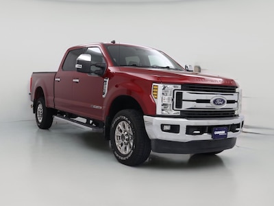 Red 2019 Ford F250 XLT