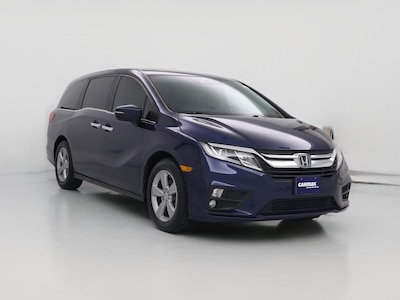 Blue 2018 Honda Odyssey EX-L