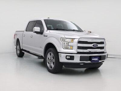 Silver 2016 Ford F150 Lariat