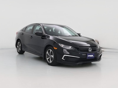 Black 2020 Honda Civic LX