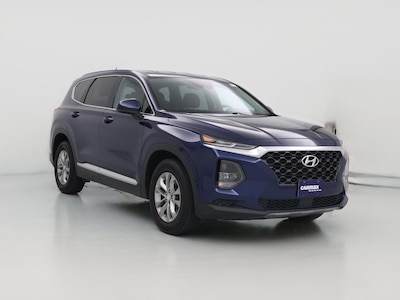 Blue 2020 Hyundai Santa Fe SE