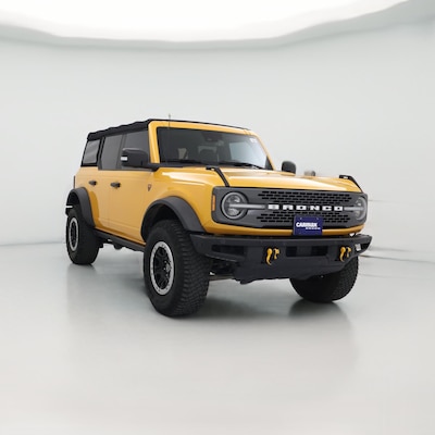 Yellow 2021 Ford Bronco Badlands