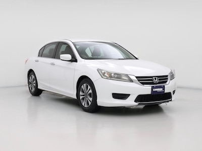 White 2015 Honda Accord LX